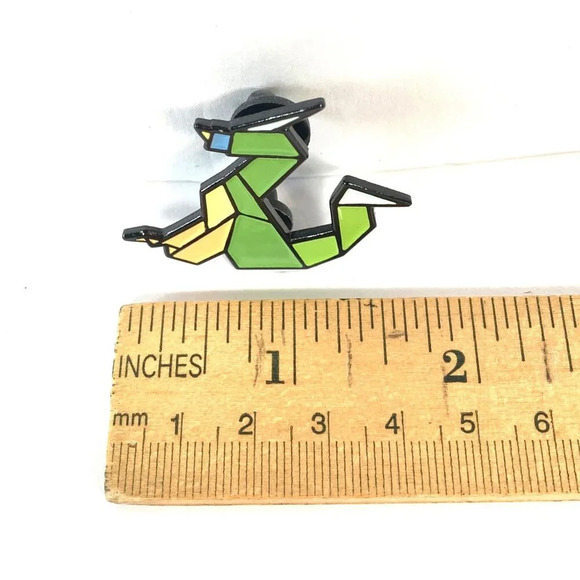 Ho Mei Do Year of the Dragon Enamel‎ Pin, Lunar New Year, Chinese Zodiac - Picture 5 of 5